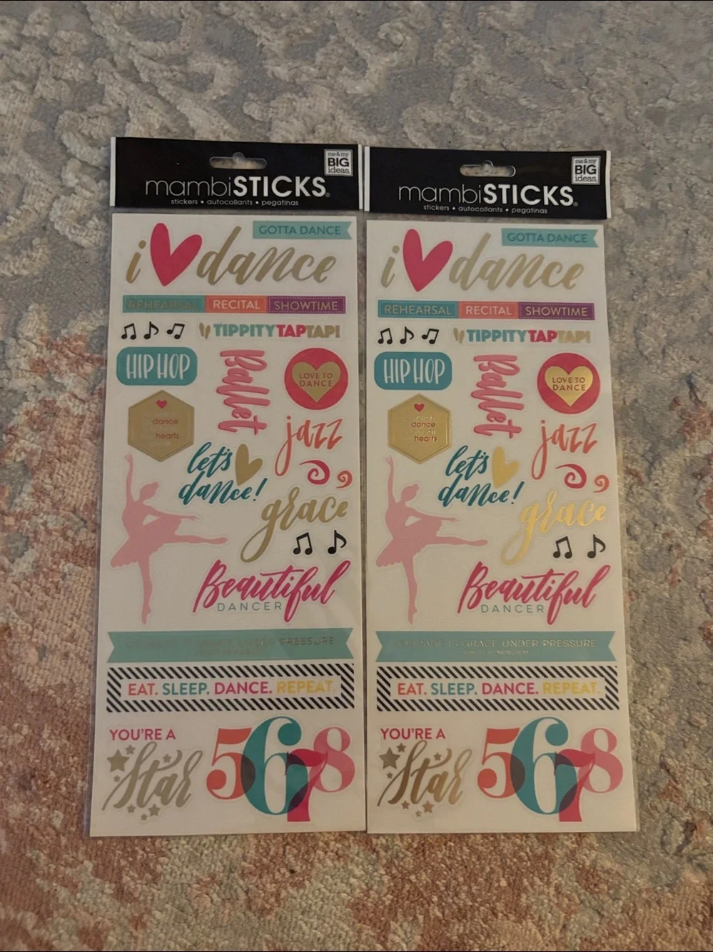 Variety Scrapbook Sticker Set